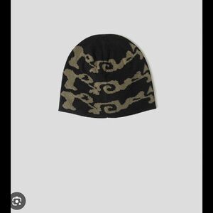 Roa Black and Tan Patterned Beanie